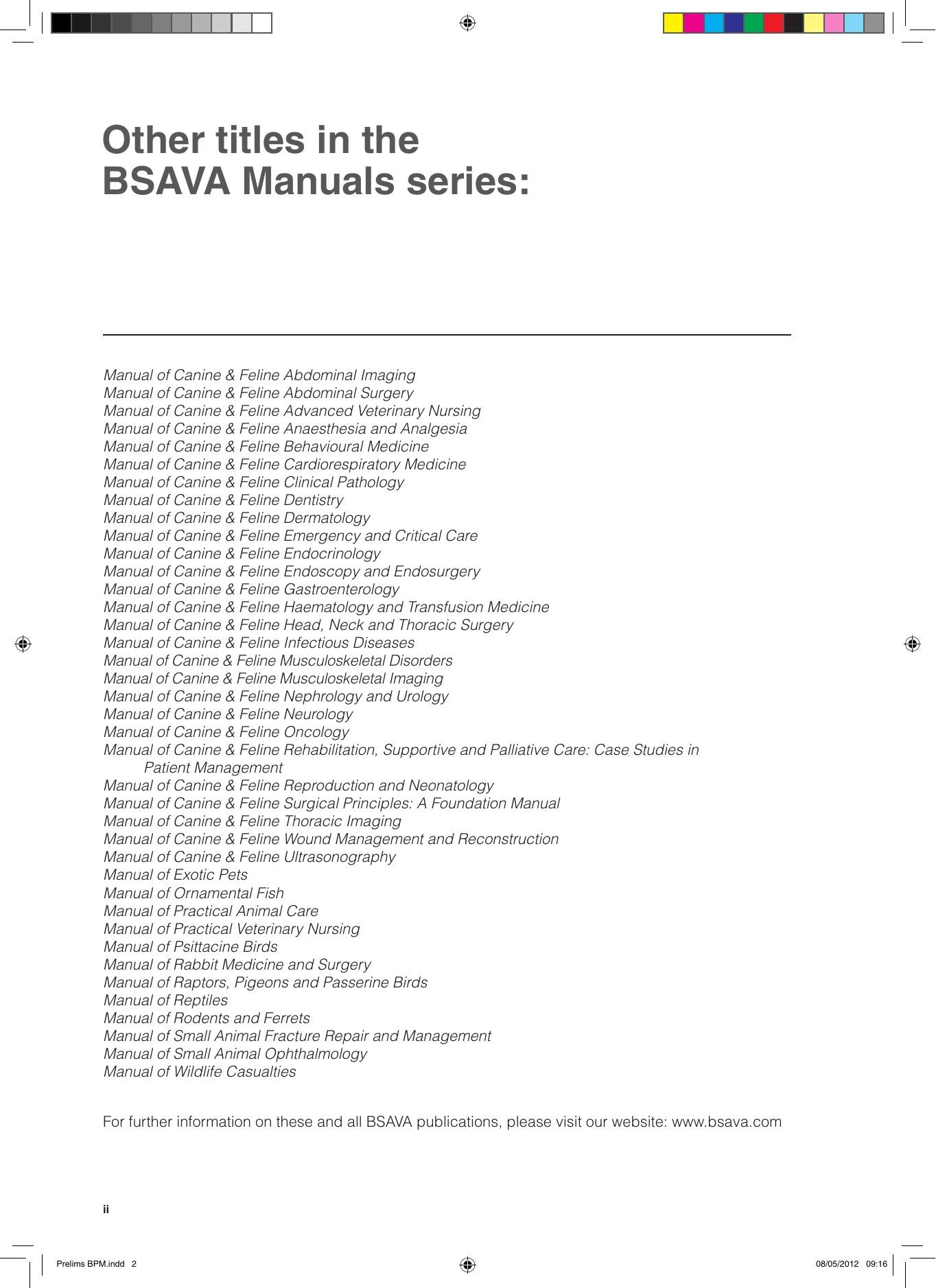 Bsava Manual of Small Animal Practice Management and Development