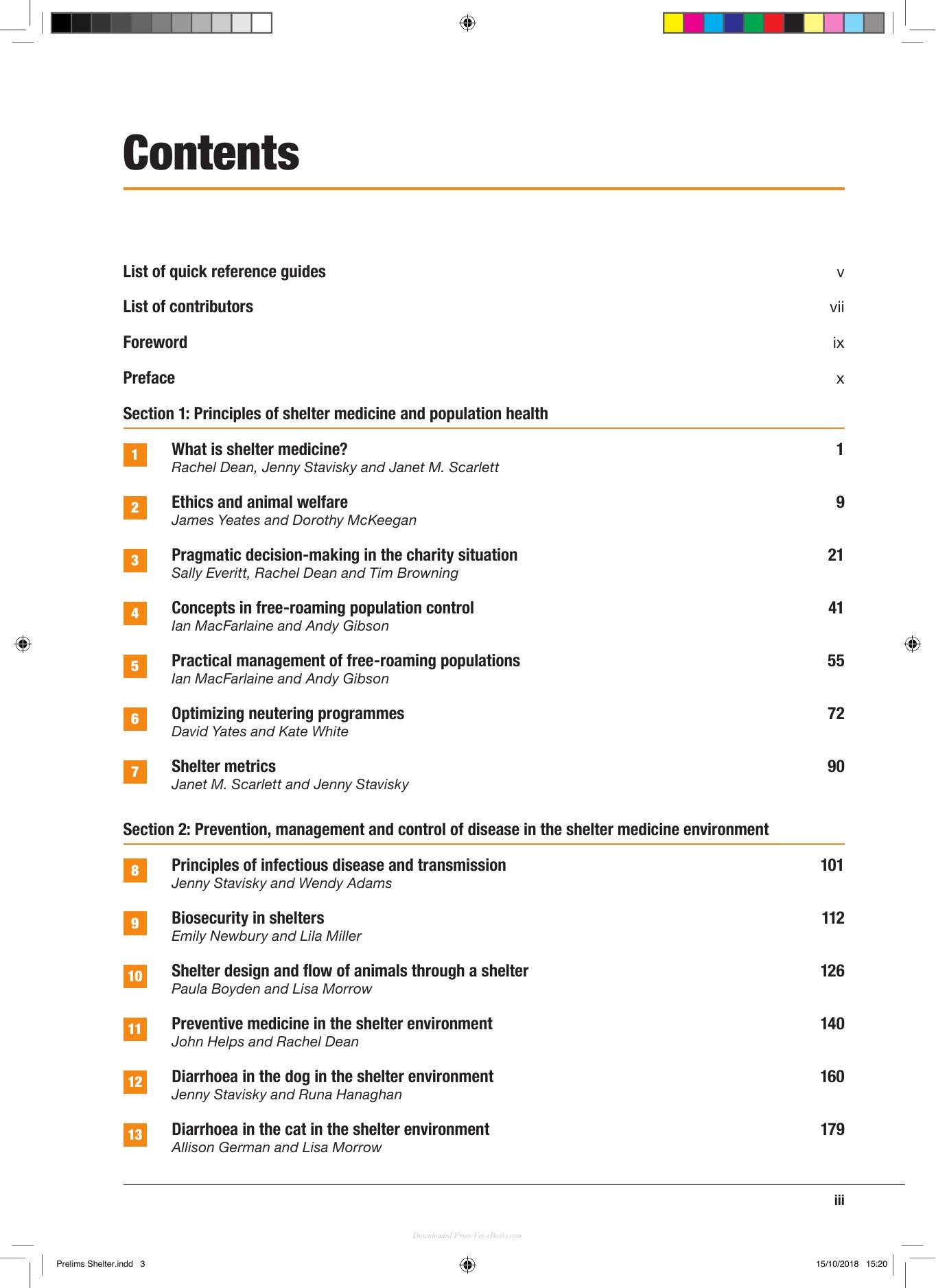 Bsava Manual of Canine and Feline Shelter Medicine Principles of Health and Welfare in a Multi Animal Environment