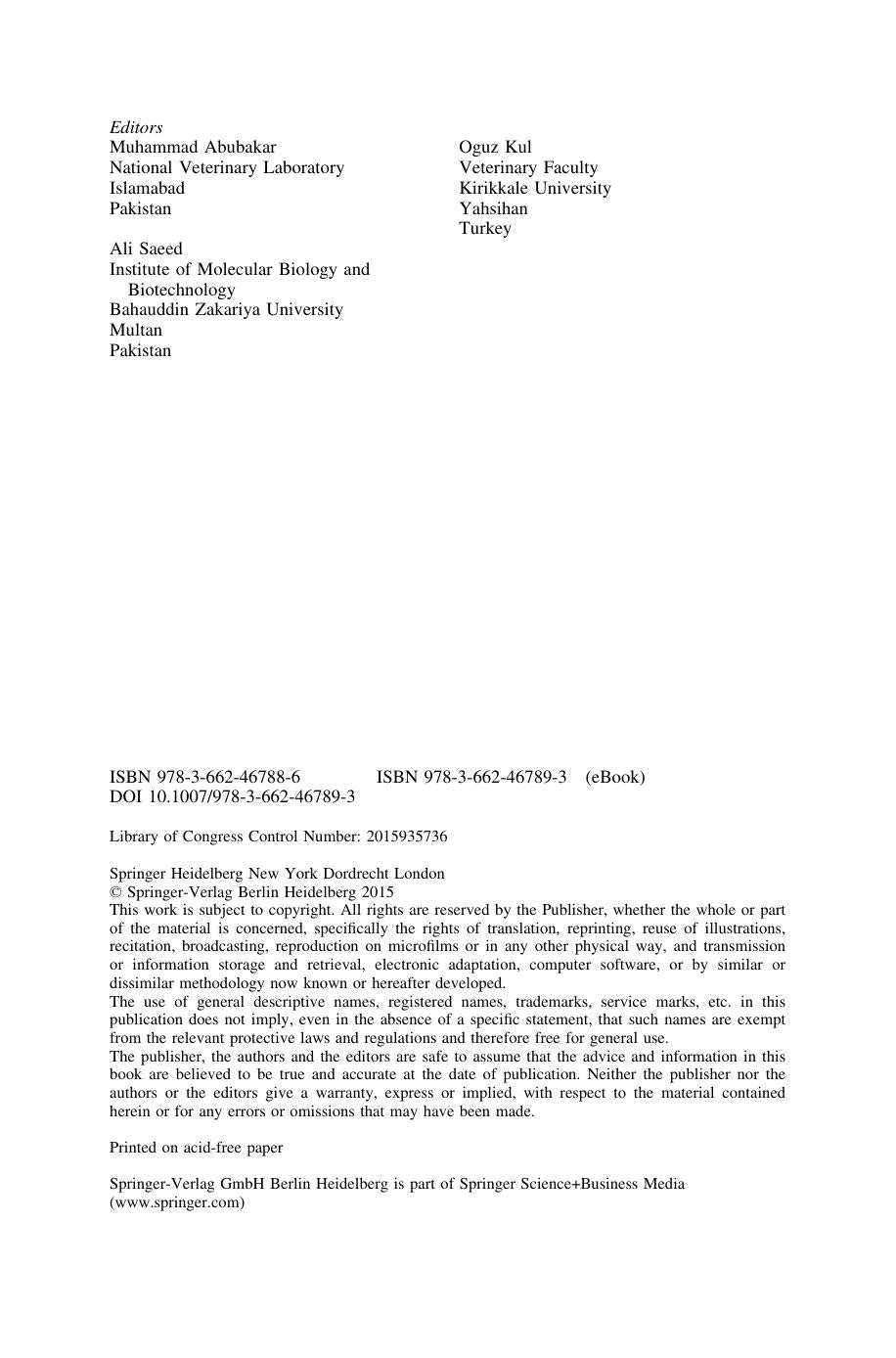 The Role Of Biotechnology In Improvement Of Livestock