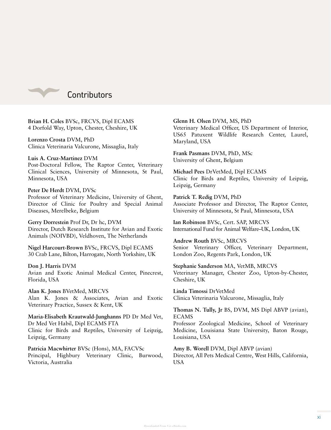 Handbook Of Avian Medicine 2nd Edition