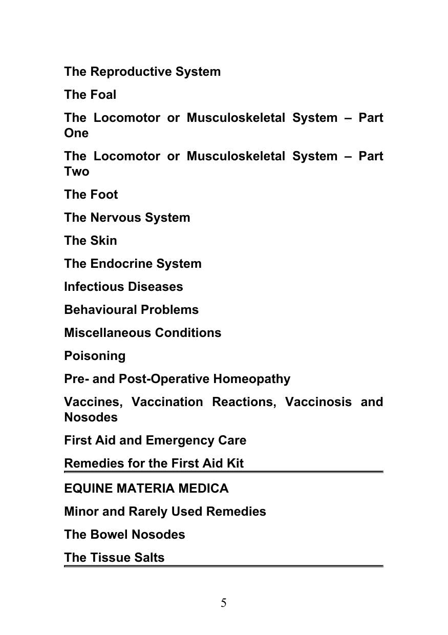 Homeopathy For Horses