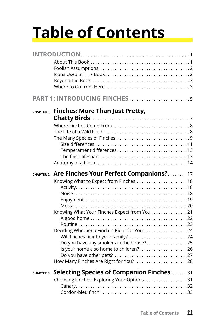 Finches for Dummies 2nd Pdf