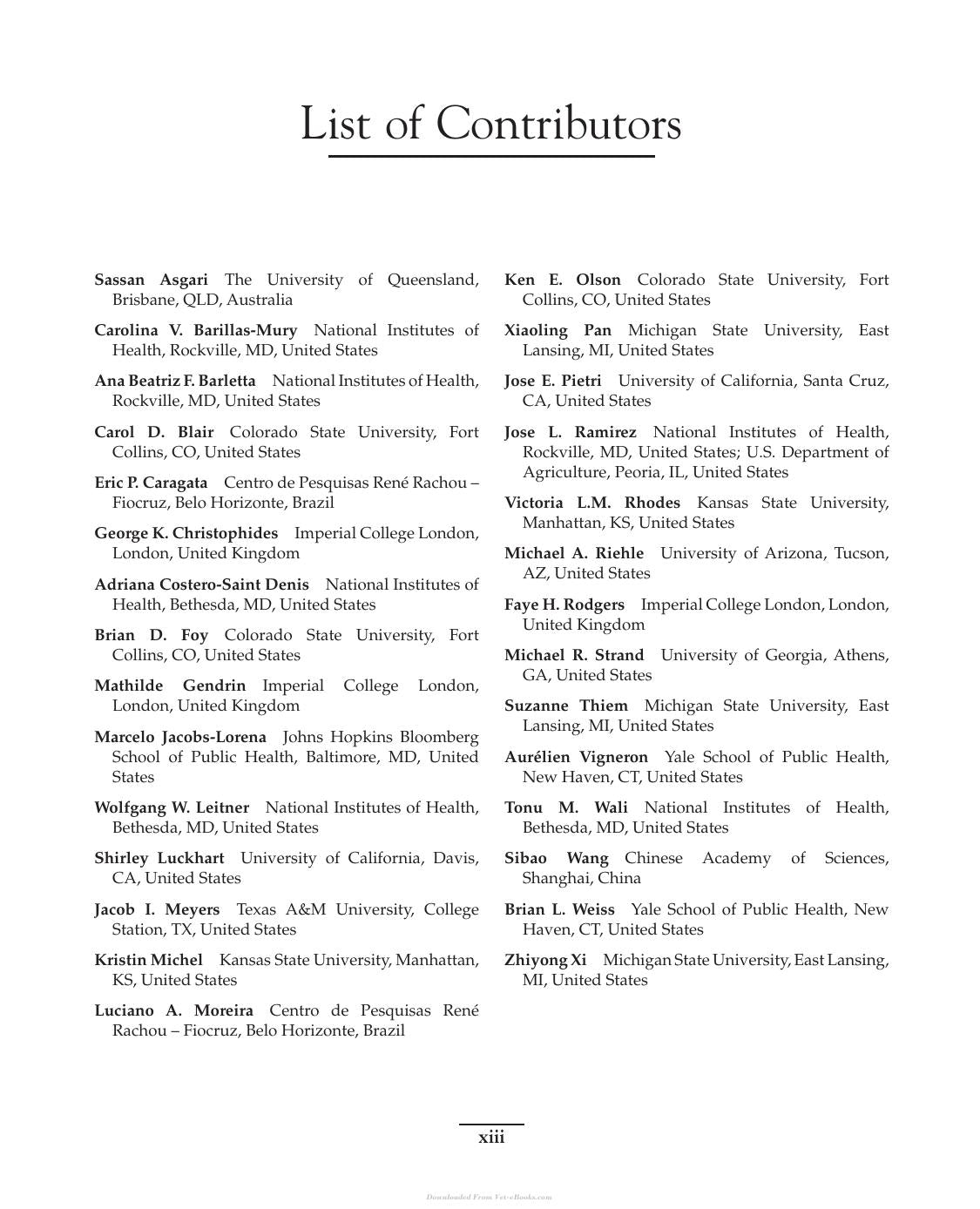 Arthropod Vector Controller of Disease Transmission Volume 1