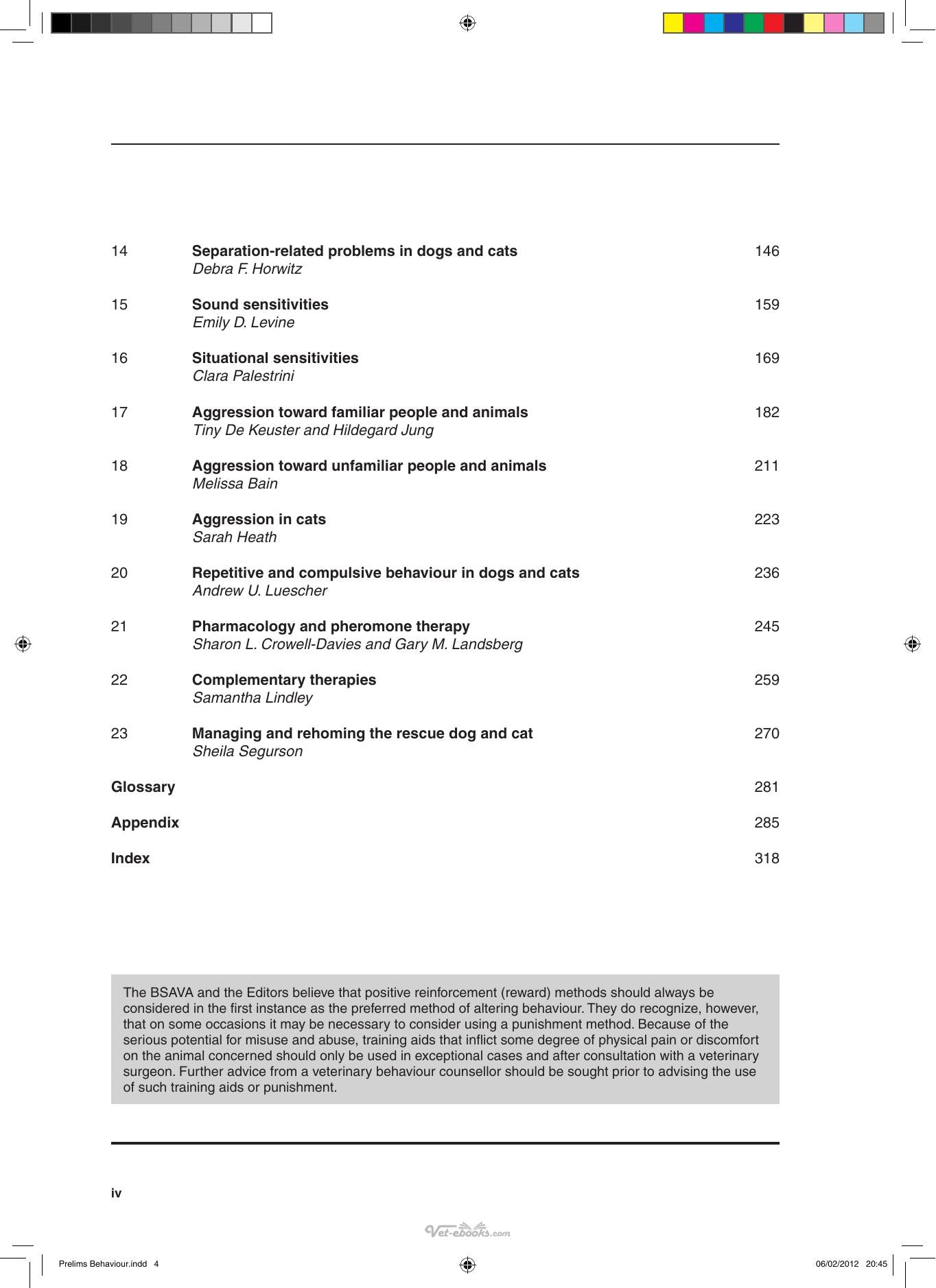 Bsava Manual of Canine and Feline Behavioural Medicine 2nd Edition
