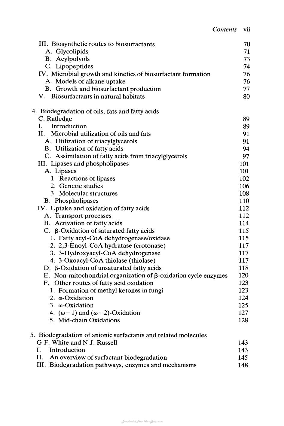 Biochemistry of Microbial Degradation
