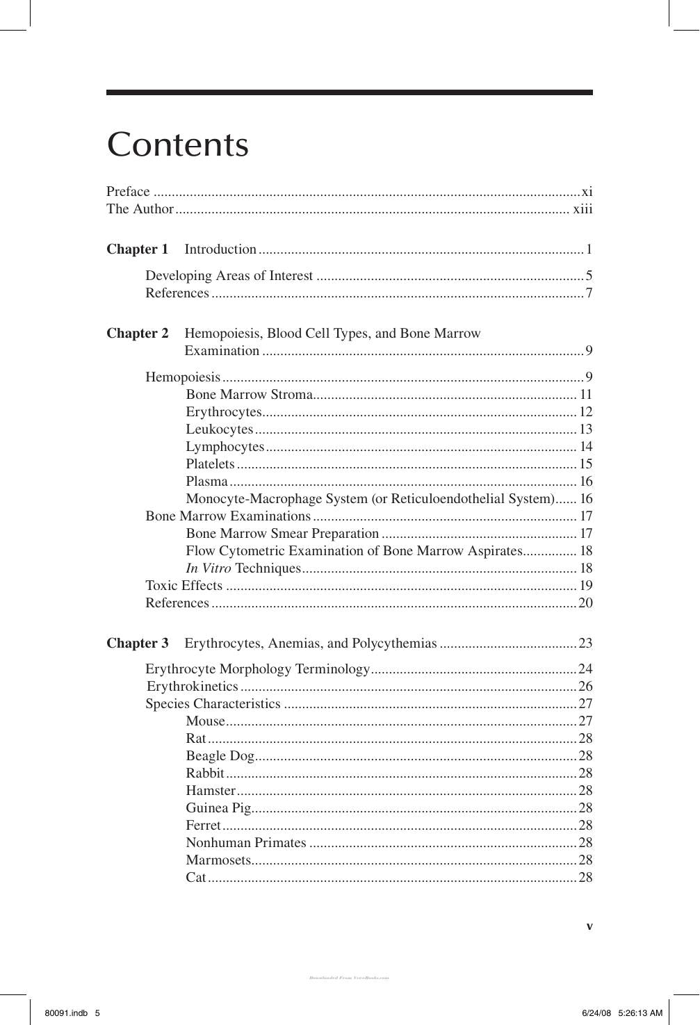 Animal Hematotoxicology A Practical Guide For Toxicologists And Biomedical Researchers
