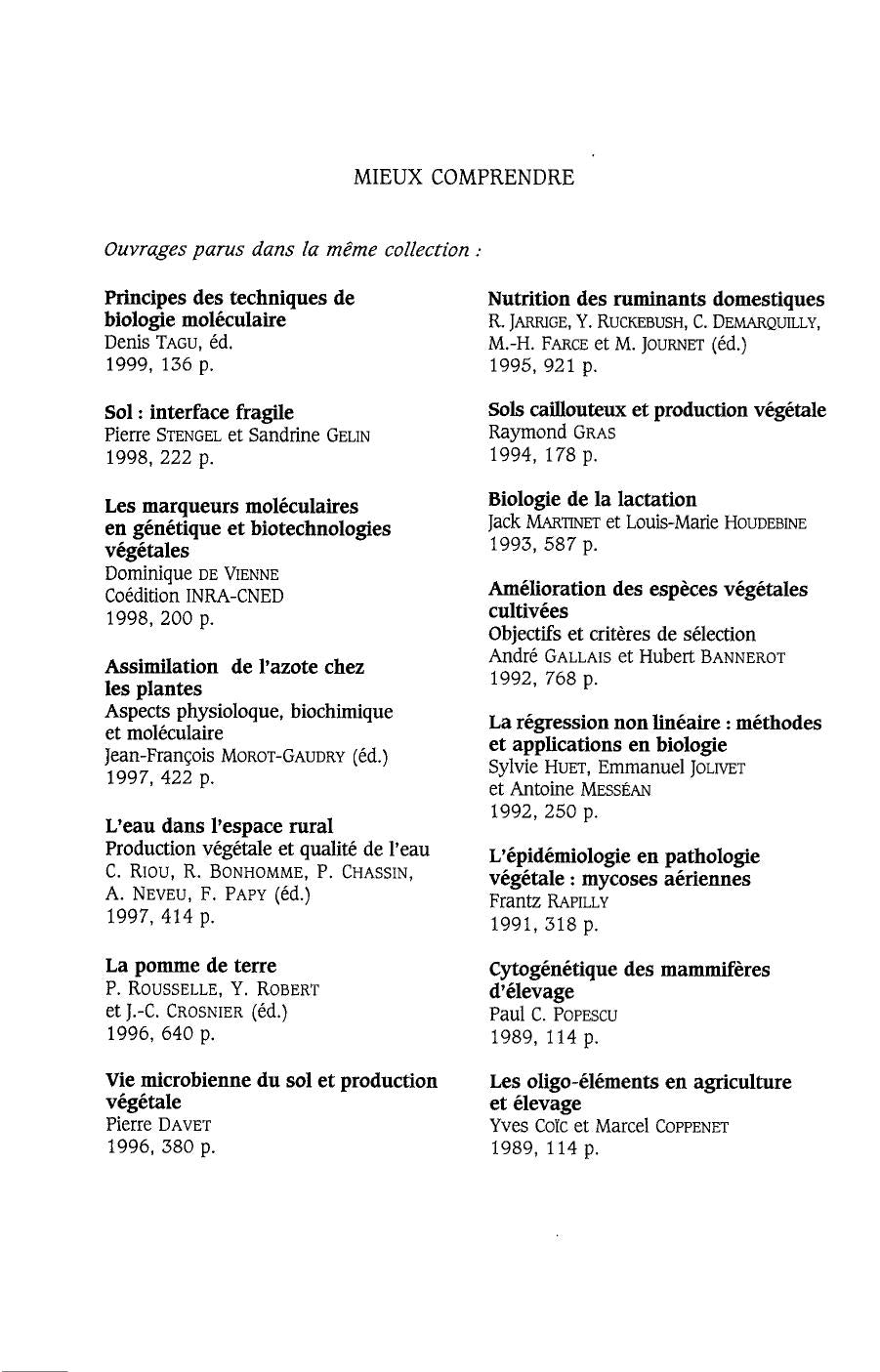 Biology Of Lactation