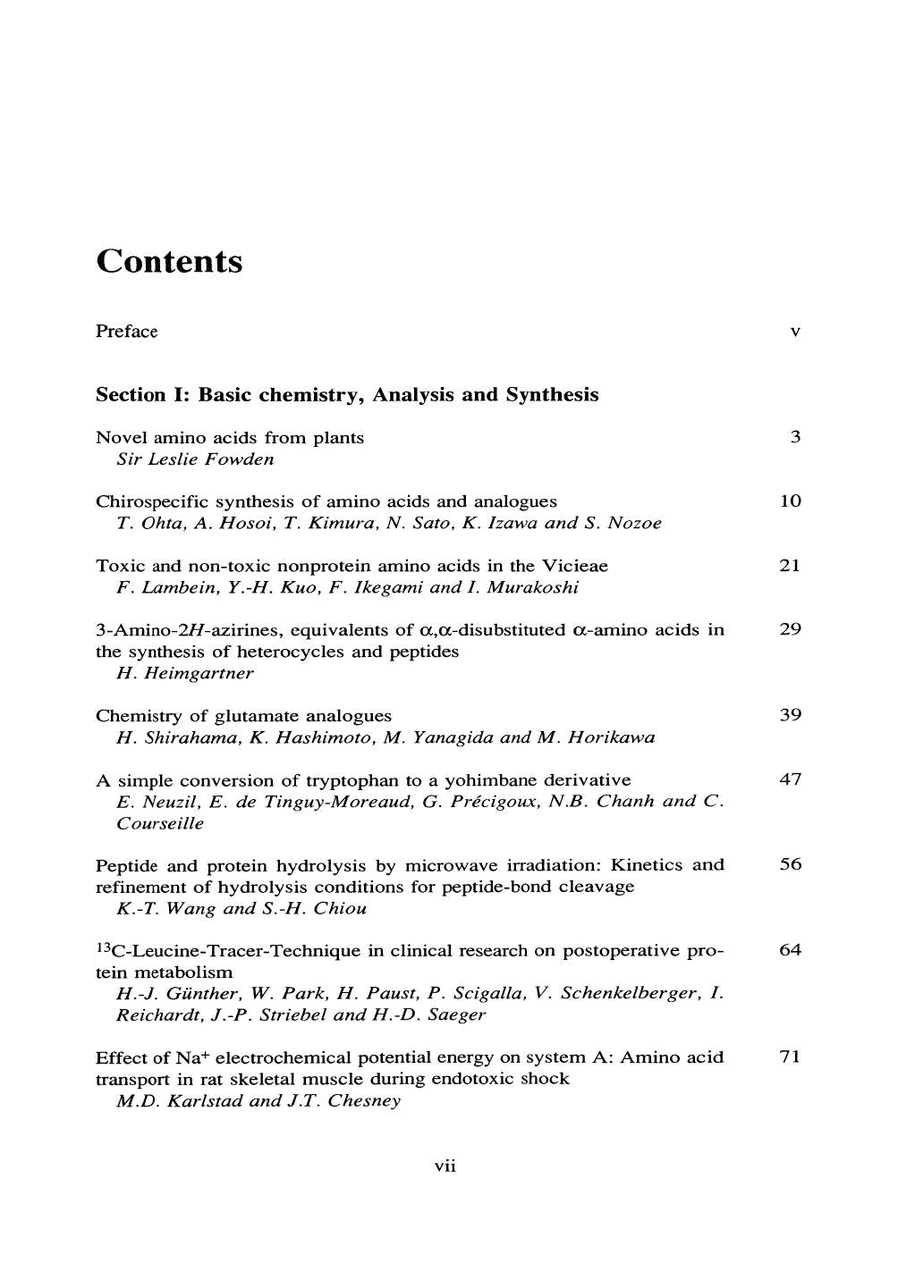 Amino Acids Chemistry Biology And Medicine