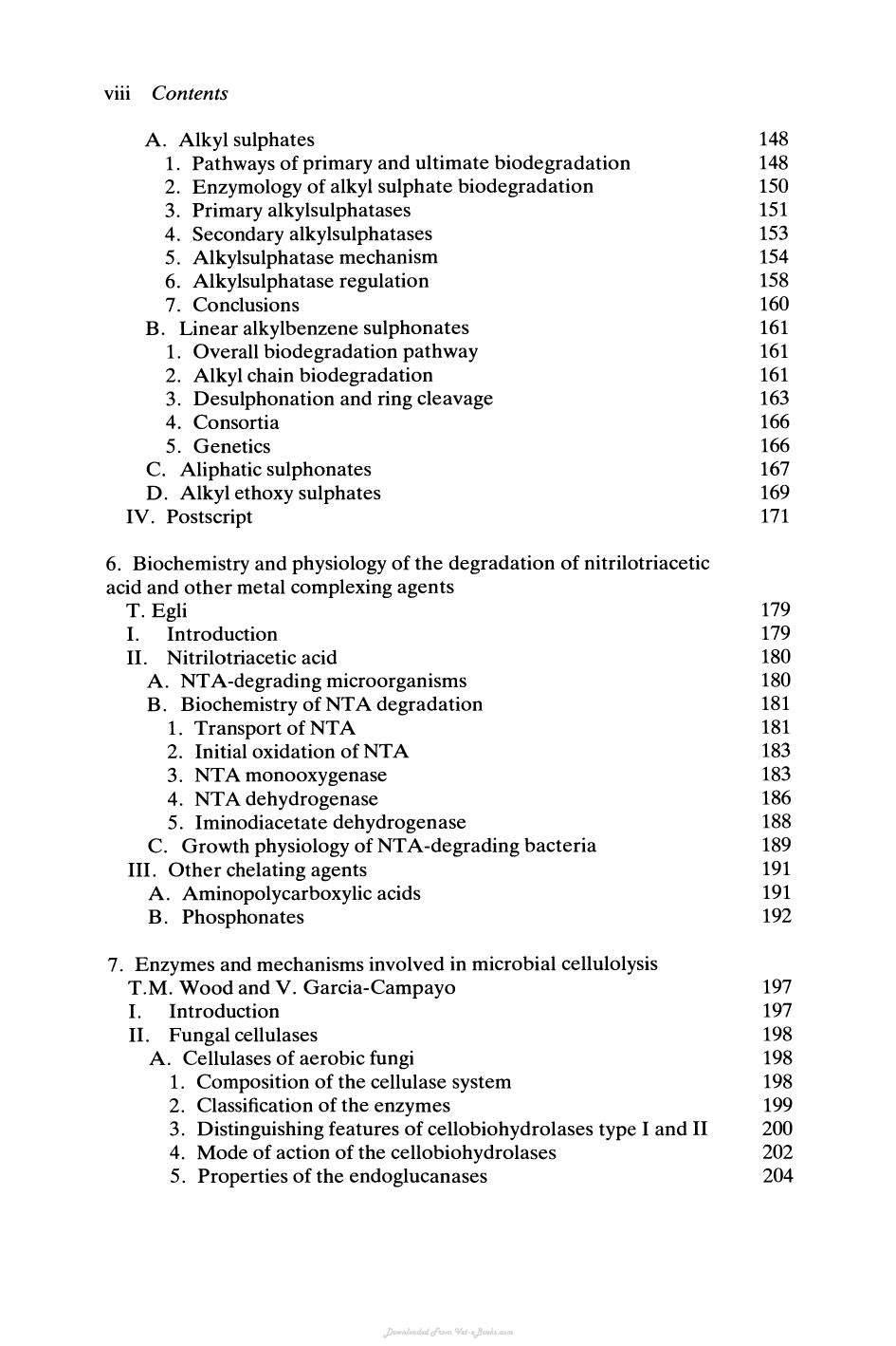 Biochemistry of Microbial Degradation