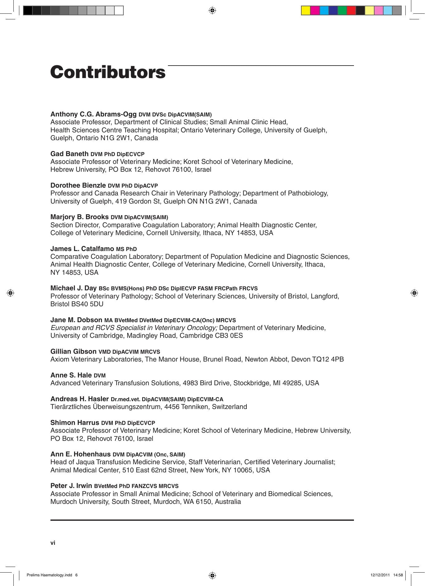 Bsava Manual of Canine and Feline Haematology and Transfusion Medicine