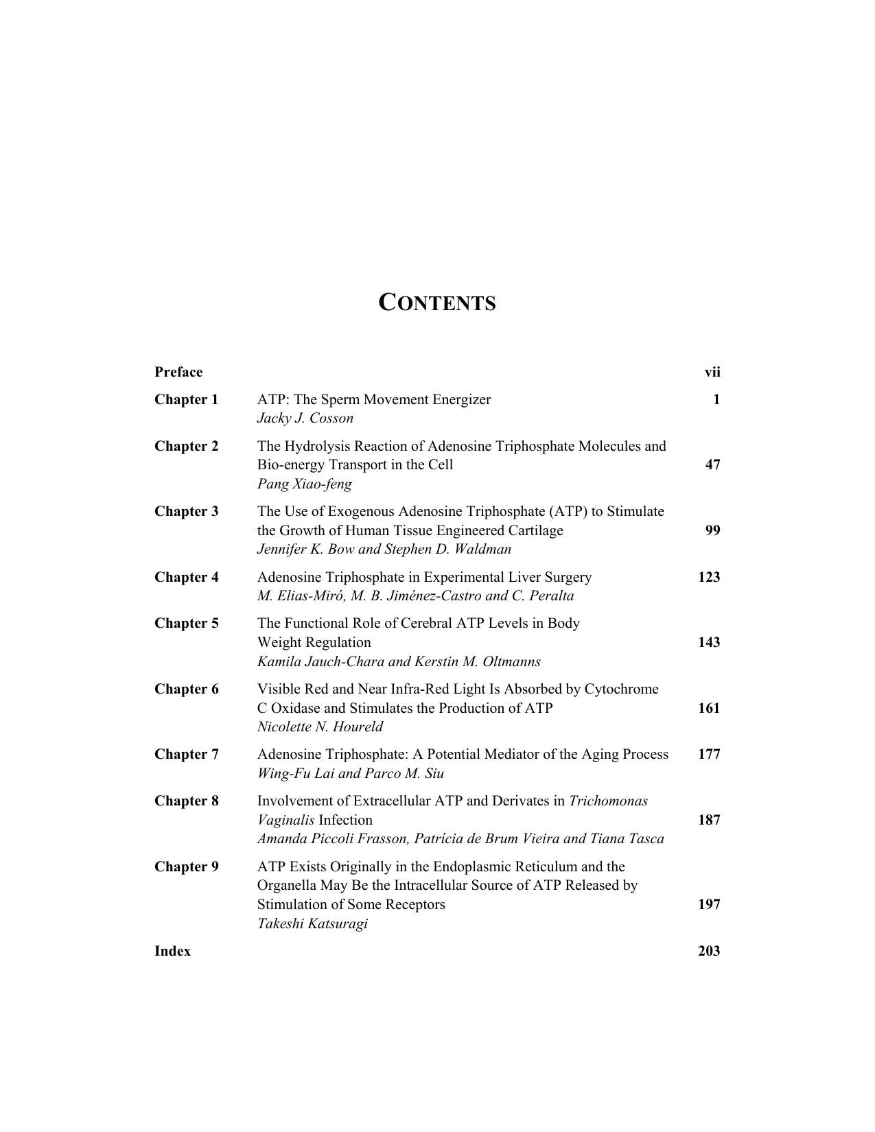 Adenosine Triphosphate Chemical Properties Biosynthesis and Functions in Cells
