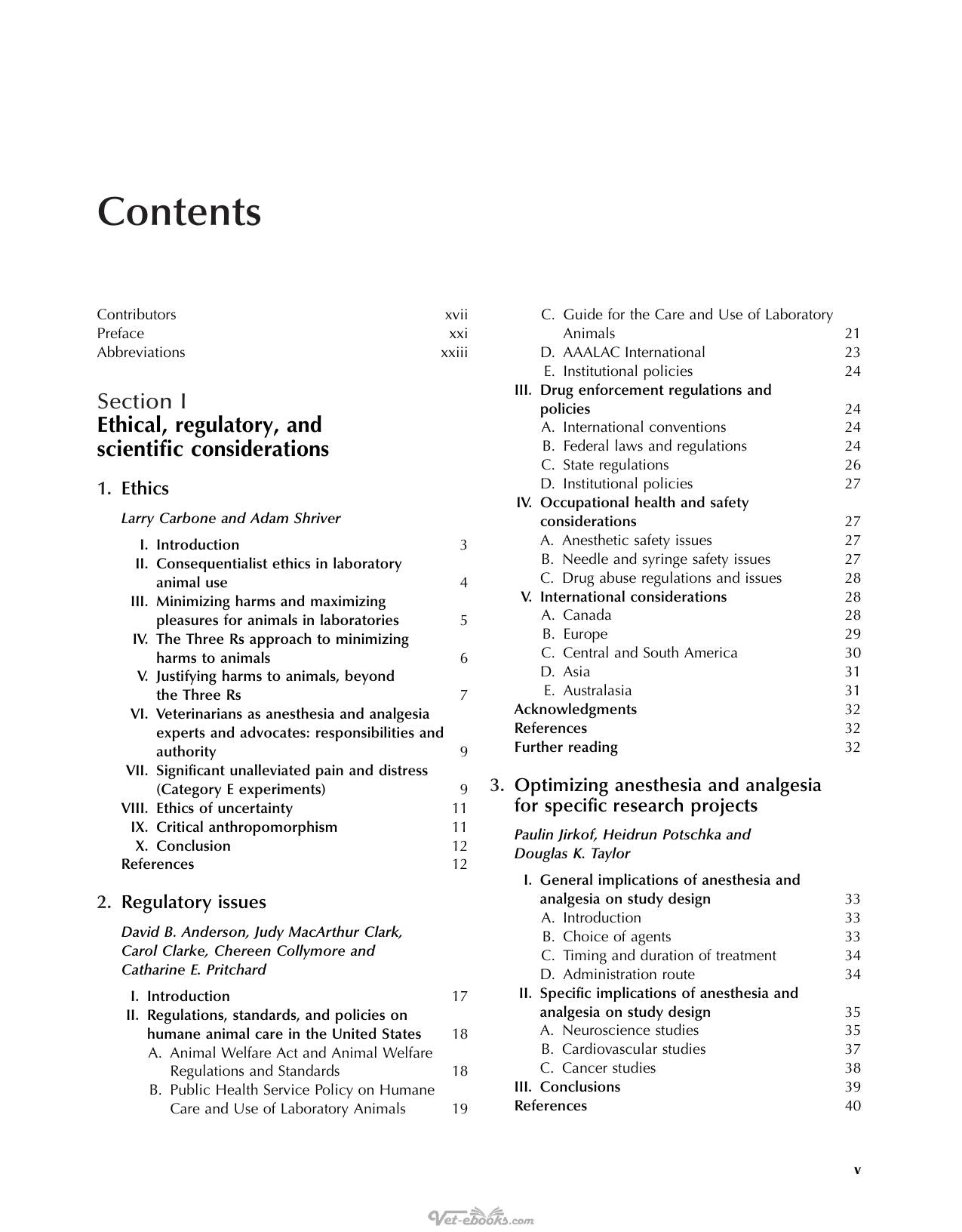 Anesthesia and Analgesia in Laboratory Animals 3rd Edition