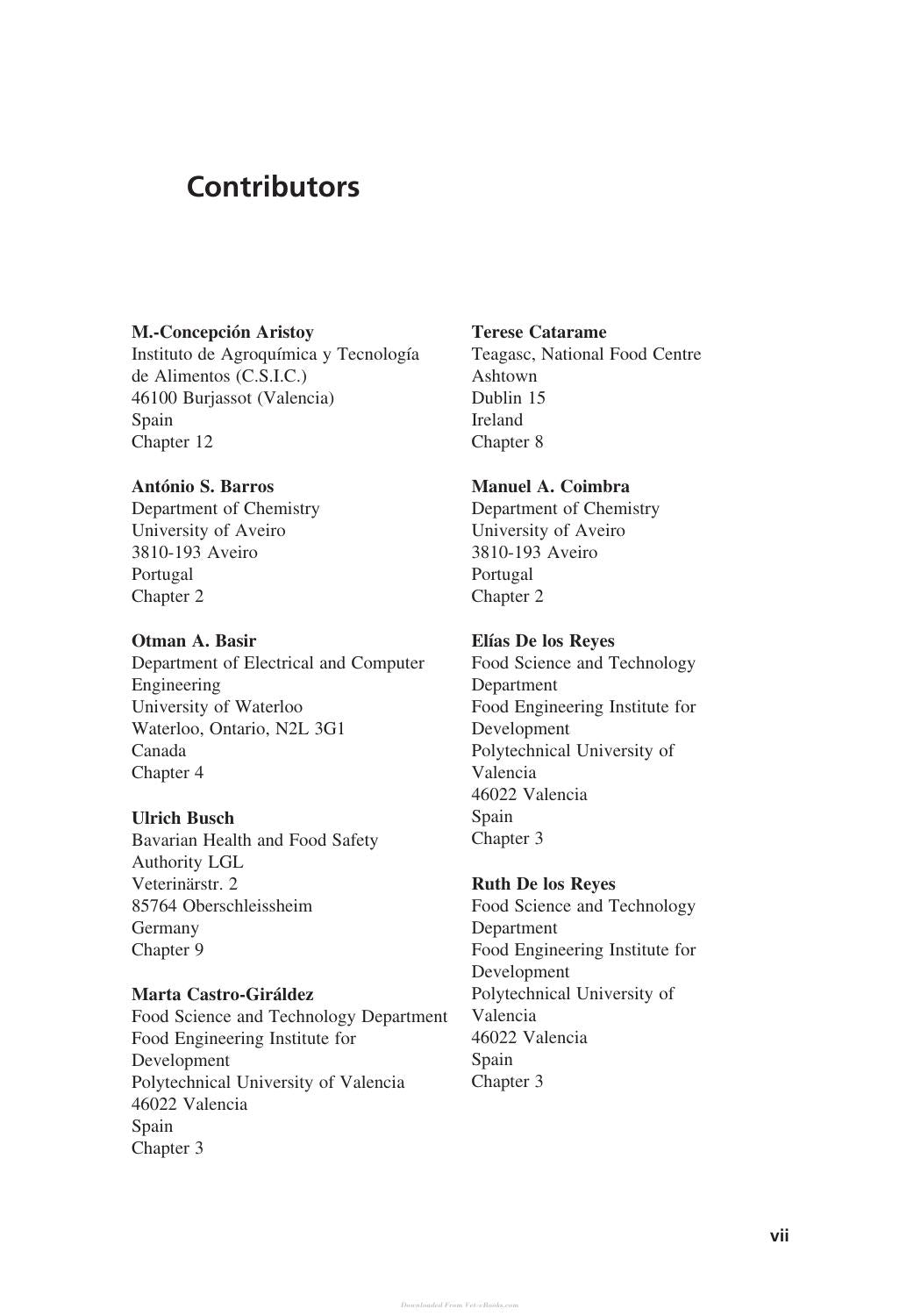 Advances In Food Diagnostics 2Nd Edition
