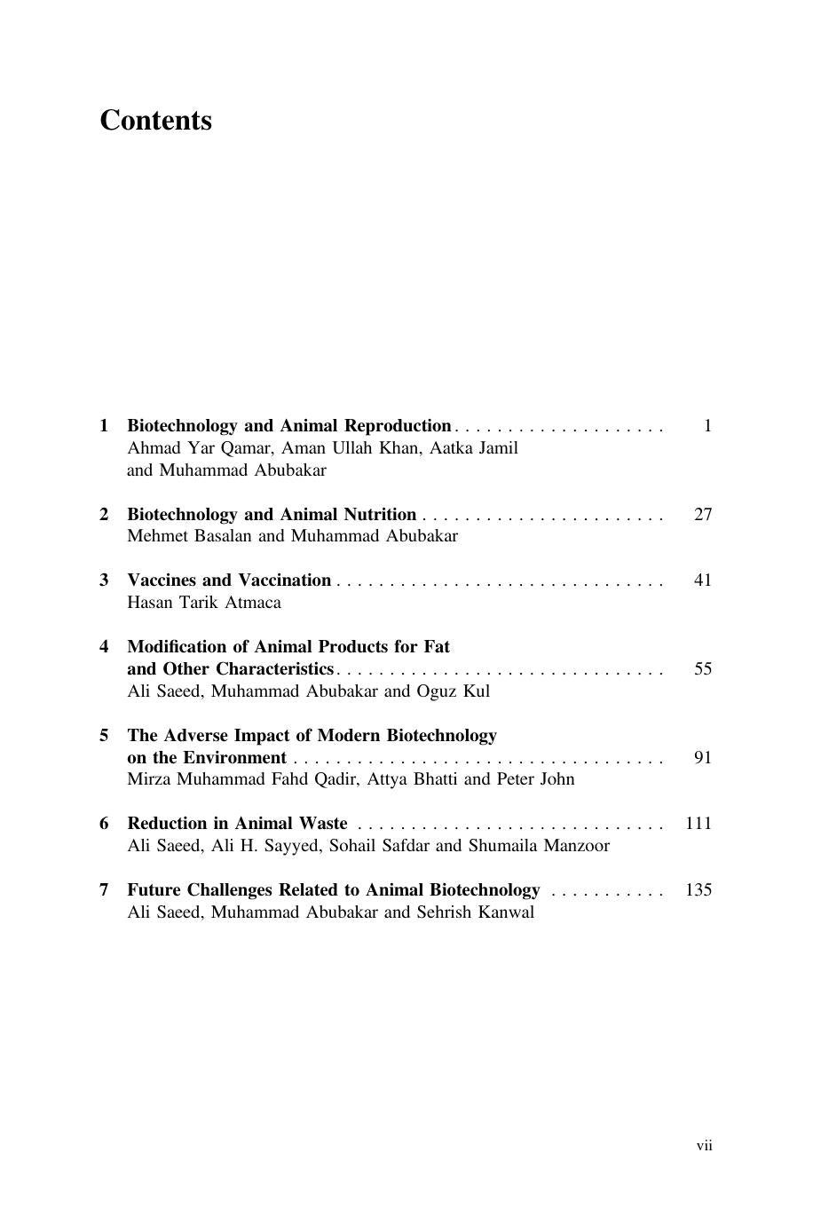 The Role Of Biotechnology In Improvement Of Livestock