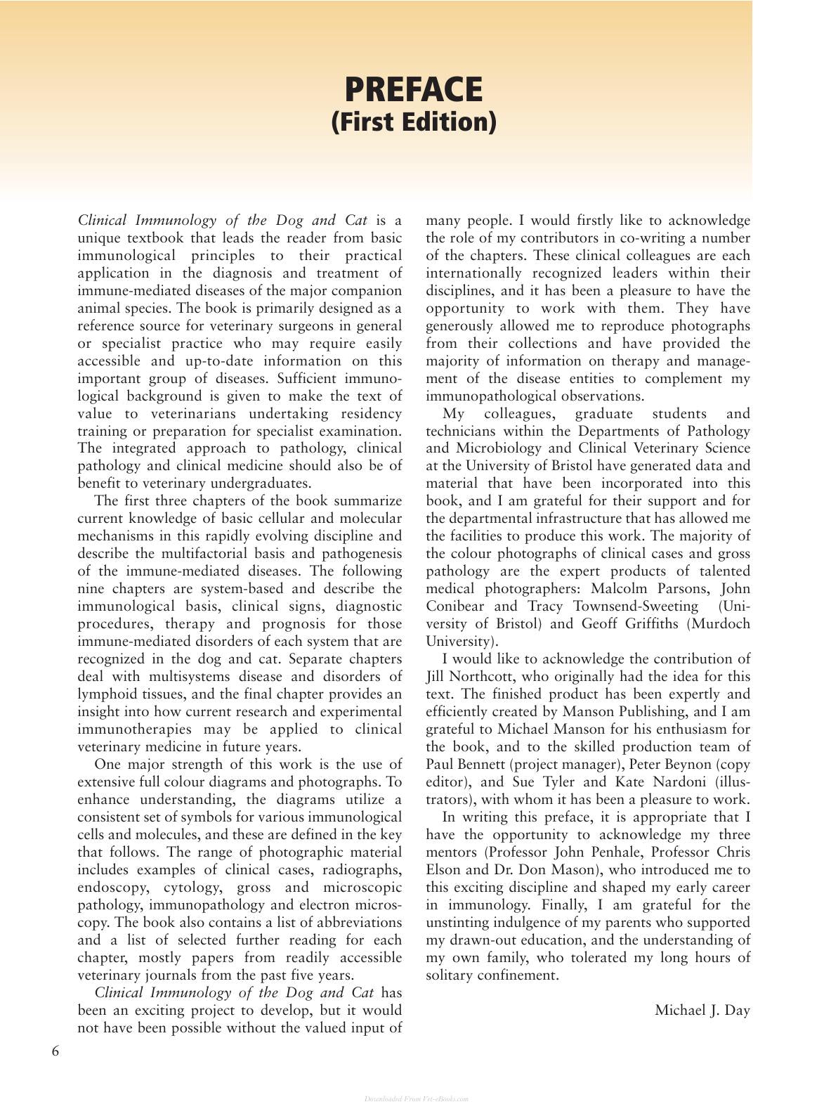 Clinical Immunology Of The Dog And Cat 2nd Edition