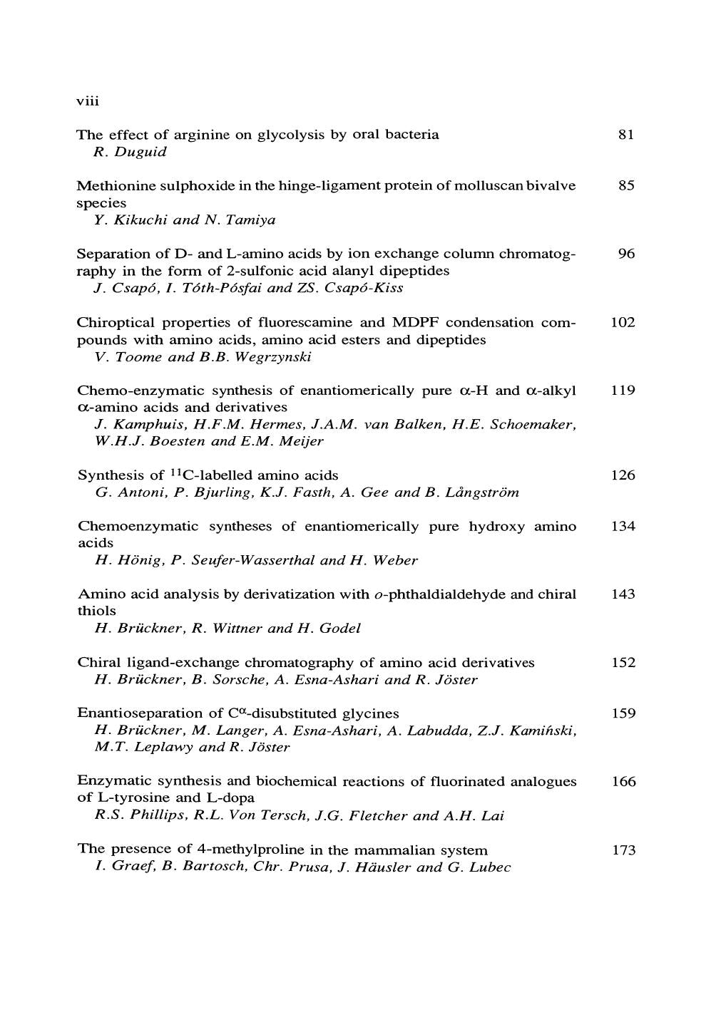 Amino Acids Chemistry Biology And Medicine