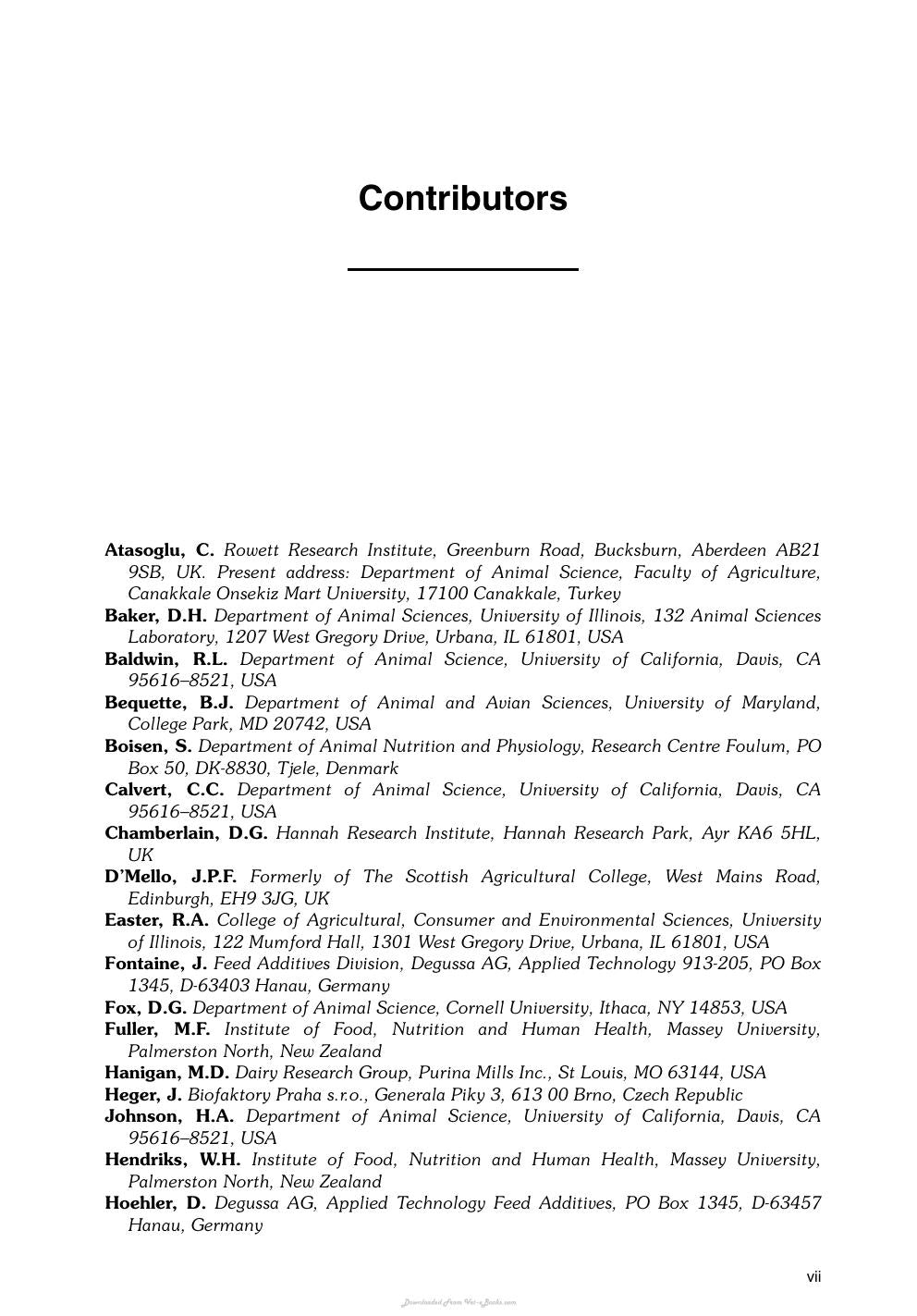 Amino Acids In Animal Nutrition 2Nd Edition