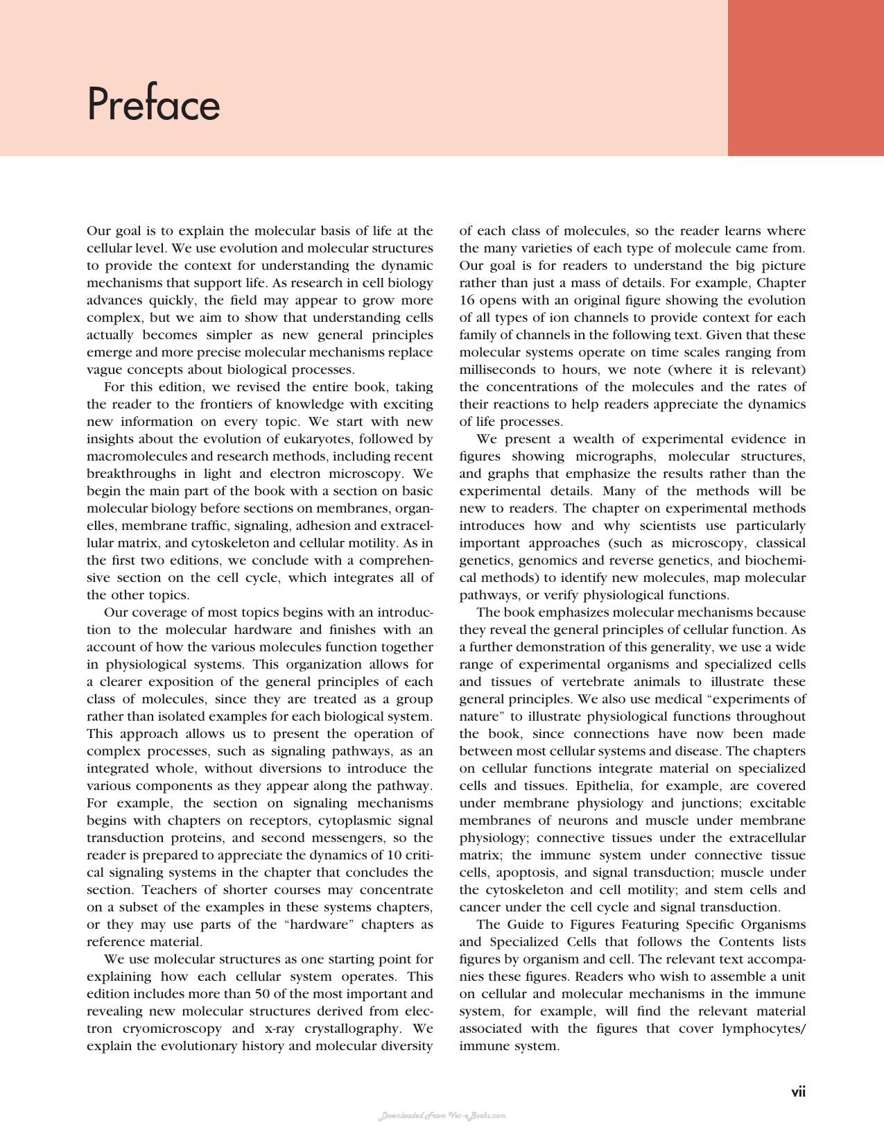 Cell Biology 3rd Edition