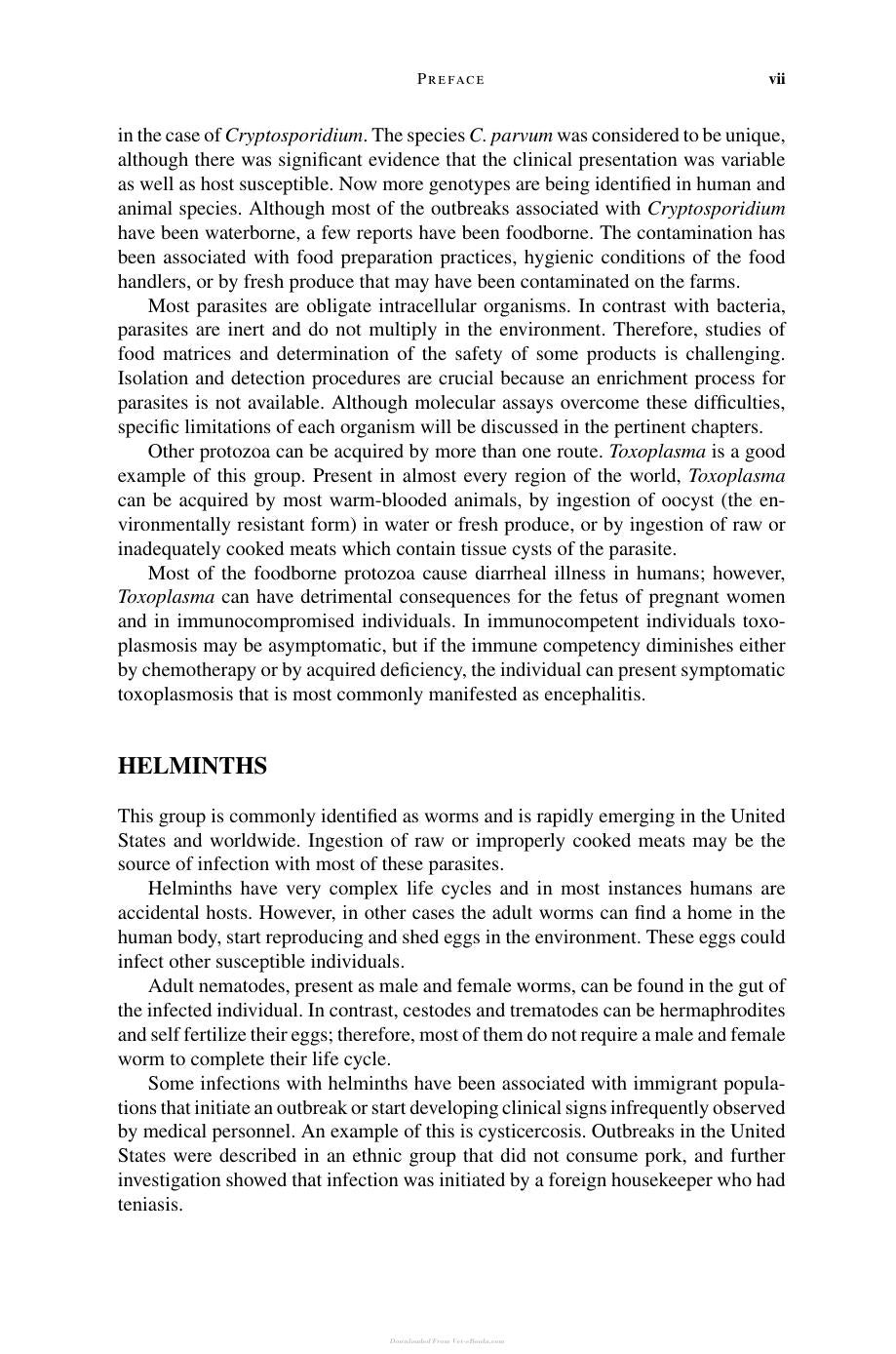 Ortega Foodborne Parasites PDF