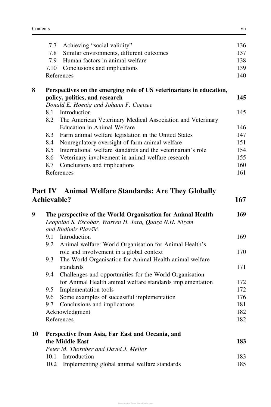 Advances In Agricultural Animal Welfare Science And Practice