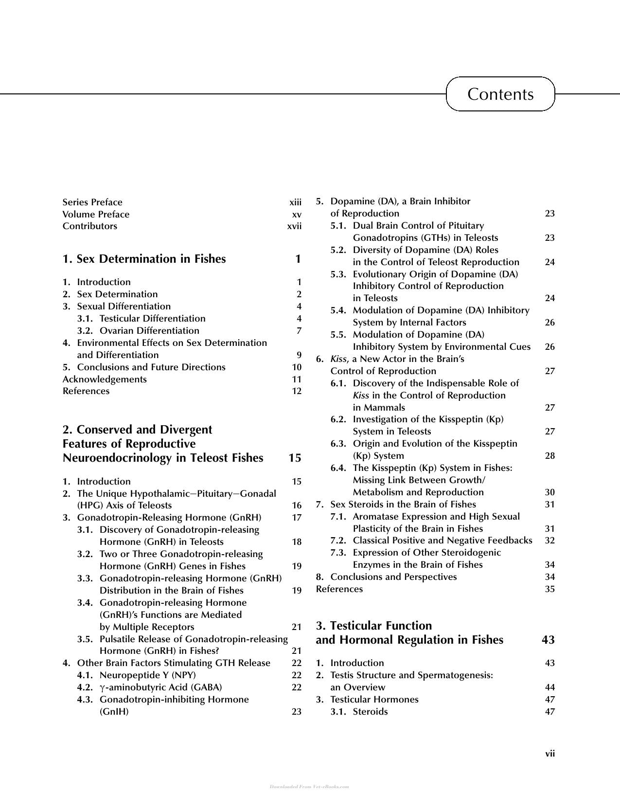 Hormones and Reproduction of Vertebrates Volume 1 5