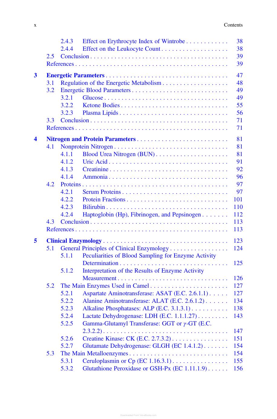 Camel Clinical Biochemistry and Hematology