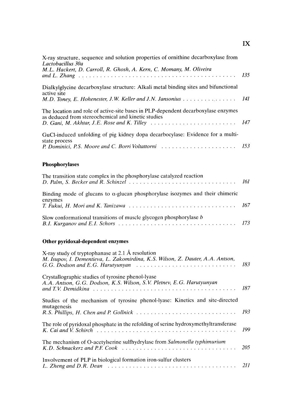 Biochemistry of Vitamins B6 and Pqq