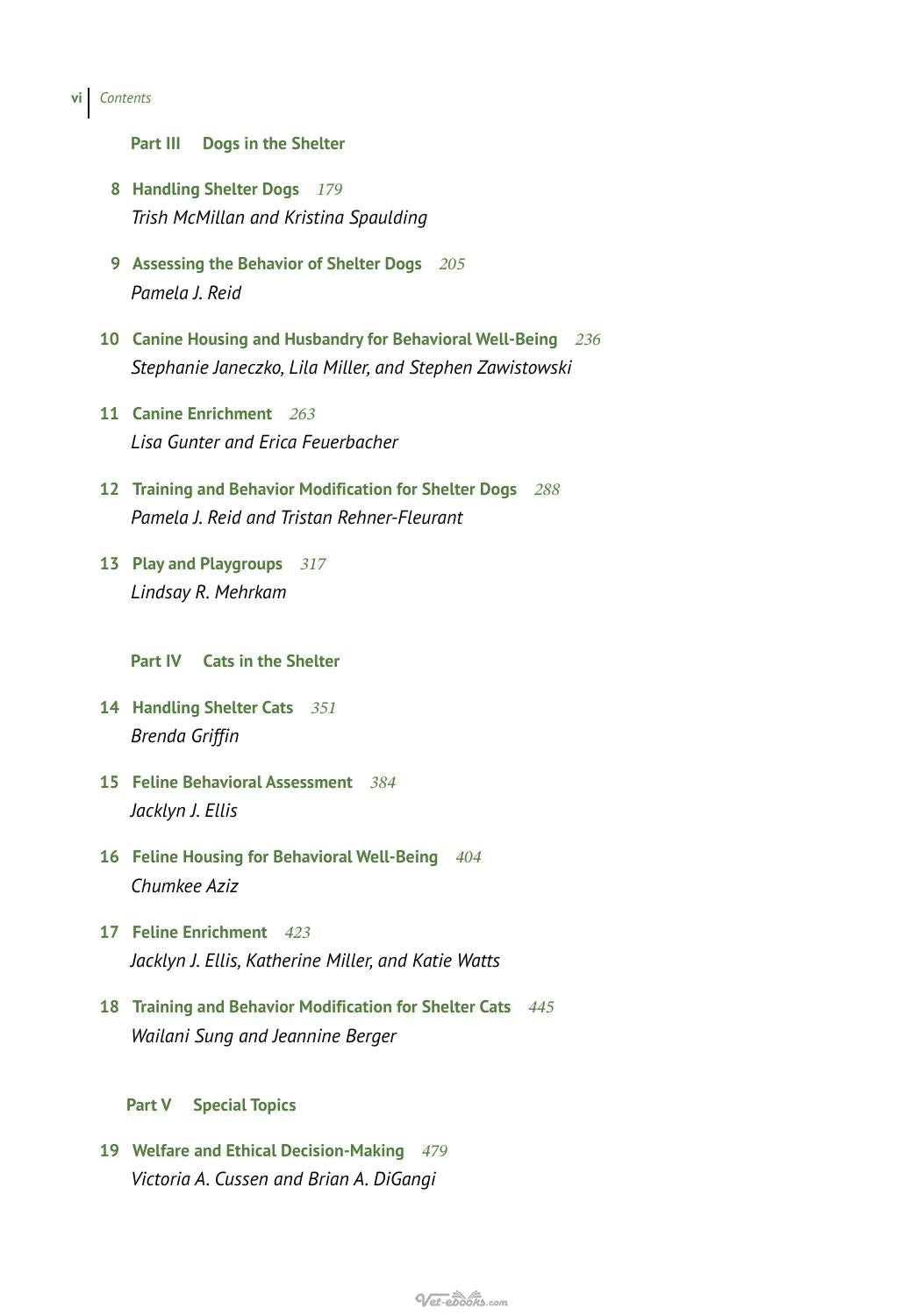 Animal Behavior for Shelter Veterinarians and Staff 2nd Edition