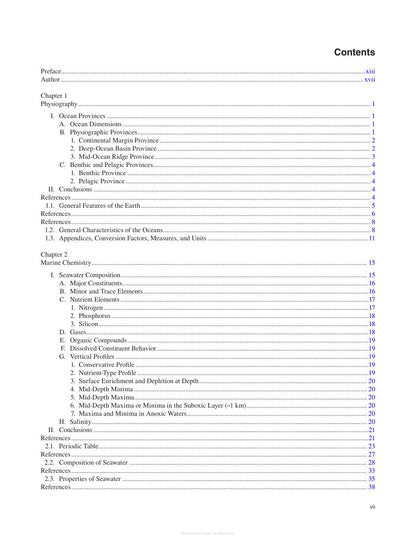 Practical Handbook of Marine Science Fourth Edition