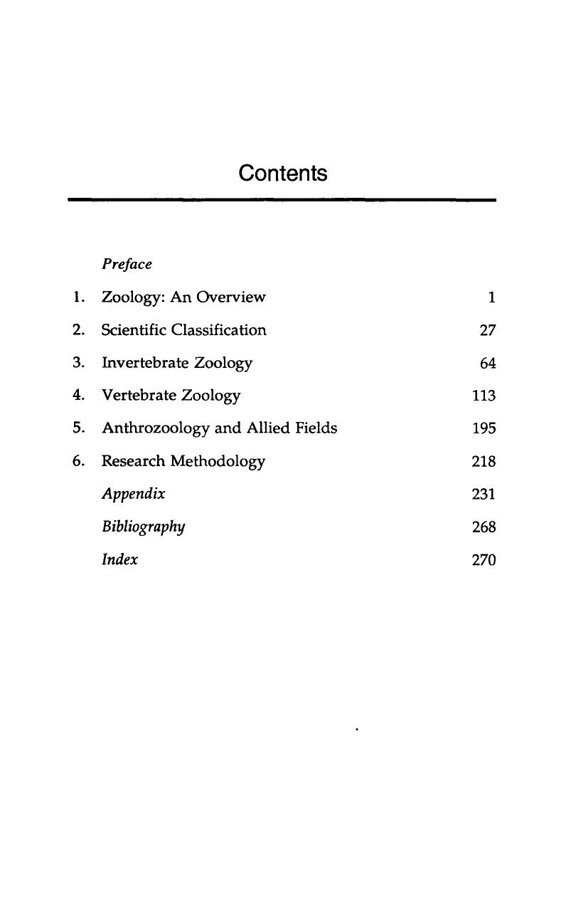 Research In Zoology Fundamentals Areas And Methodology