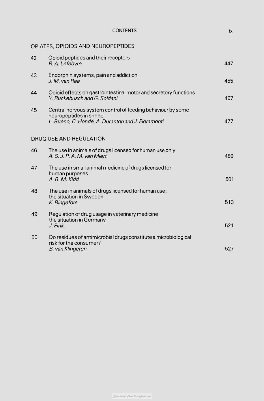 Comparative Veterinary Pharmacology Toxicology And Therapy