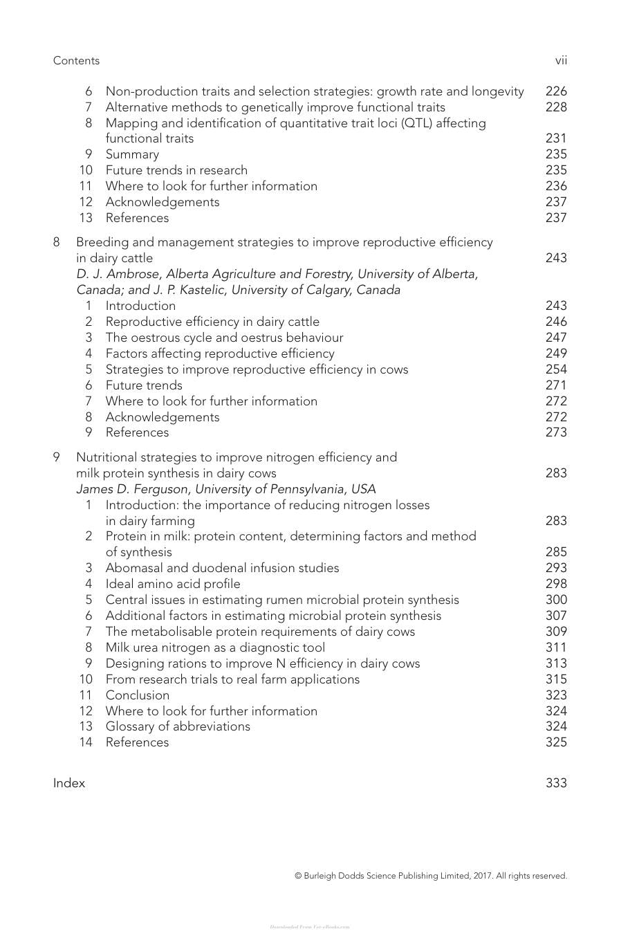 Achieving Sustainable Production Of Milk Volume 1 3 Milk Composition Genetics And Breeding