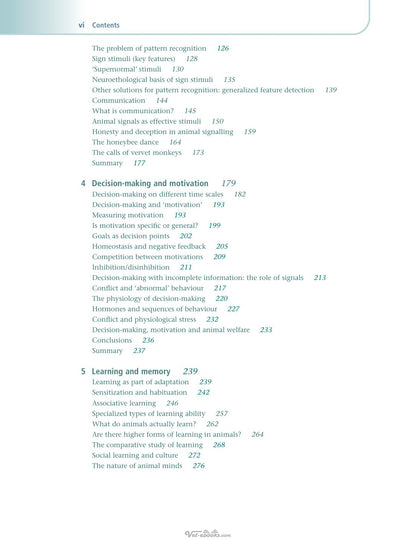 An Introduction to Animal Behaviour 6th Edition