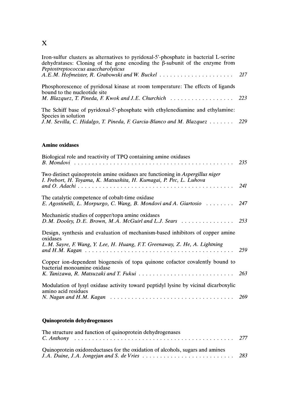 Biochemistry of Vitamins B6 and Pqq