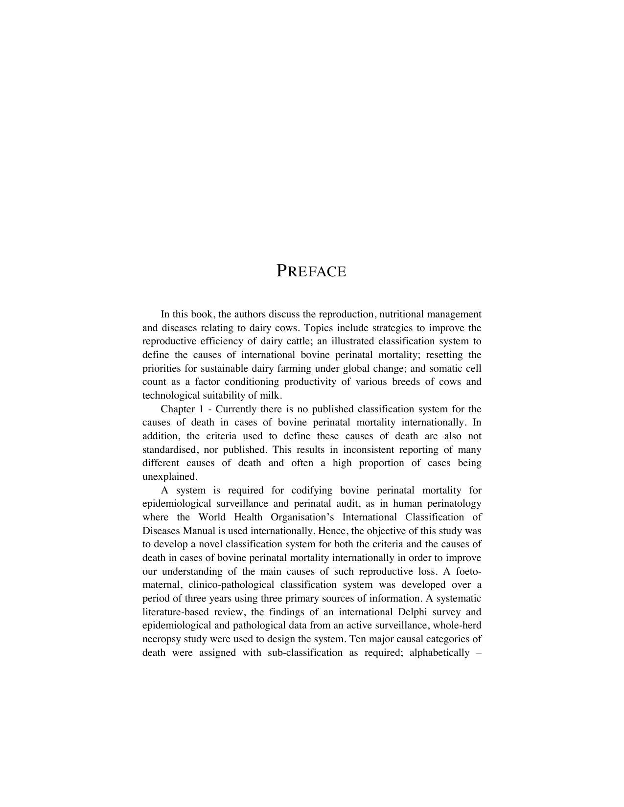 Dairy Cows Reproduction Nutritional Management And Diseases