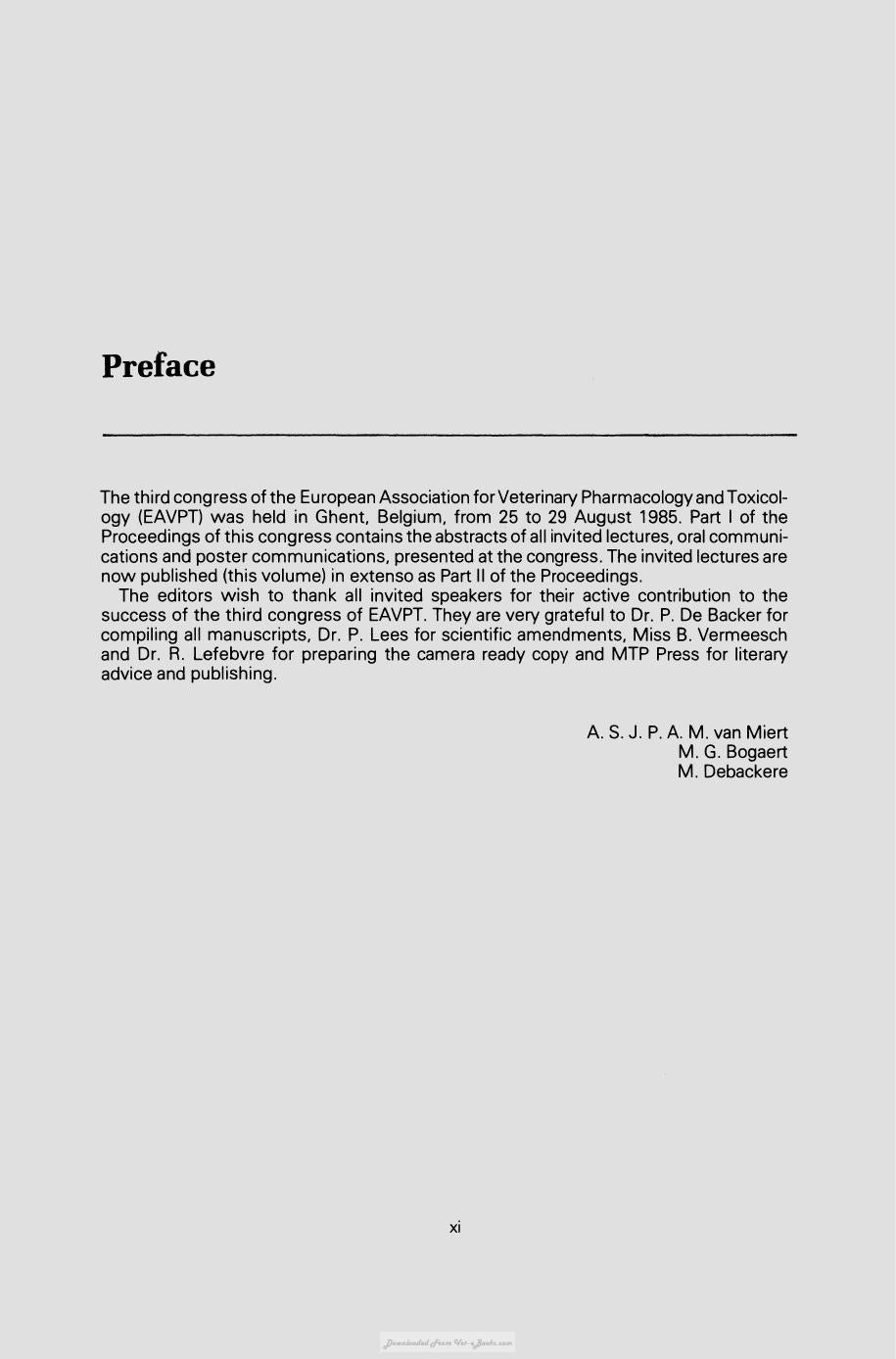 Comparative Veterinary Pharmacology Toxicology And Therapy