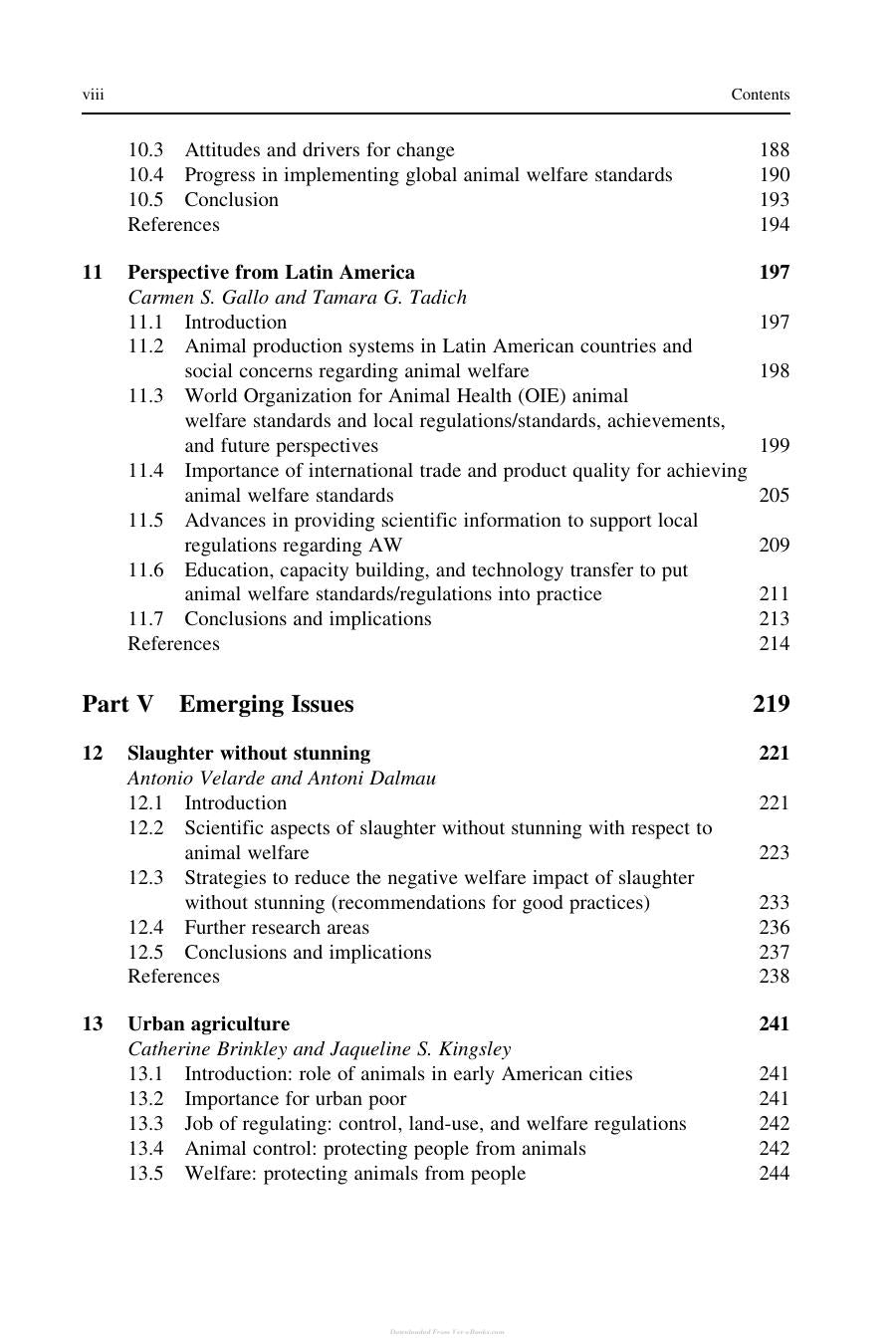 Advances In Agricultural Animal Welfare Science And Practice