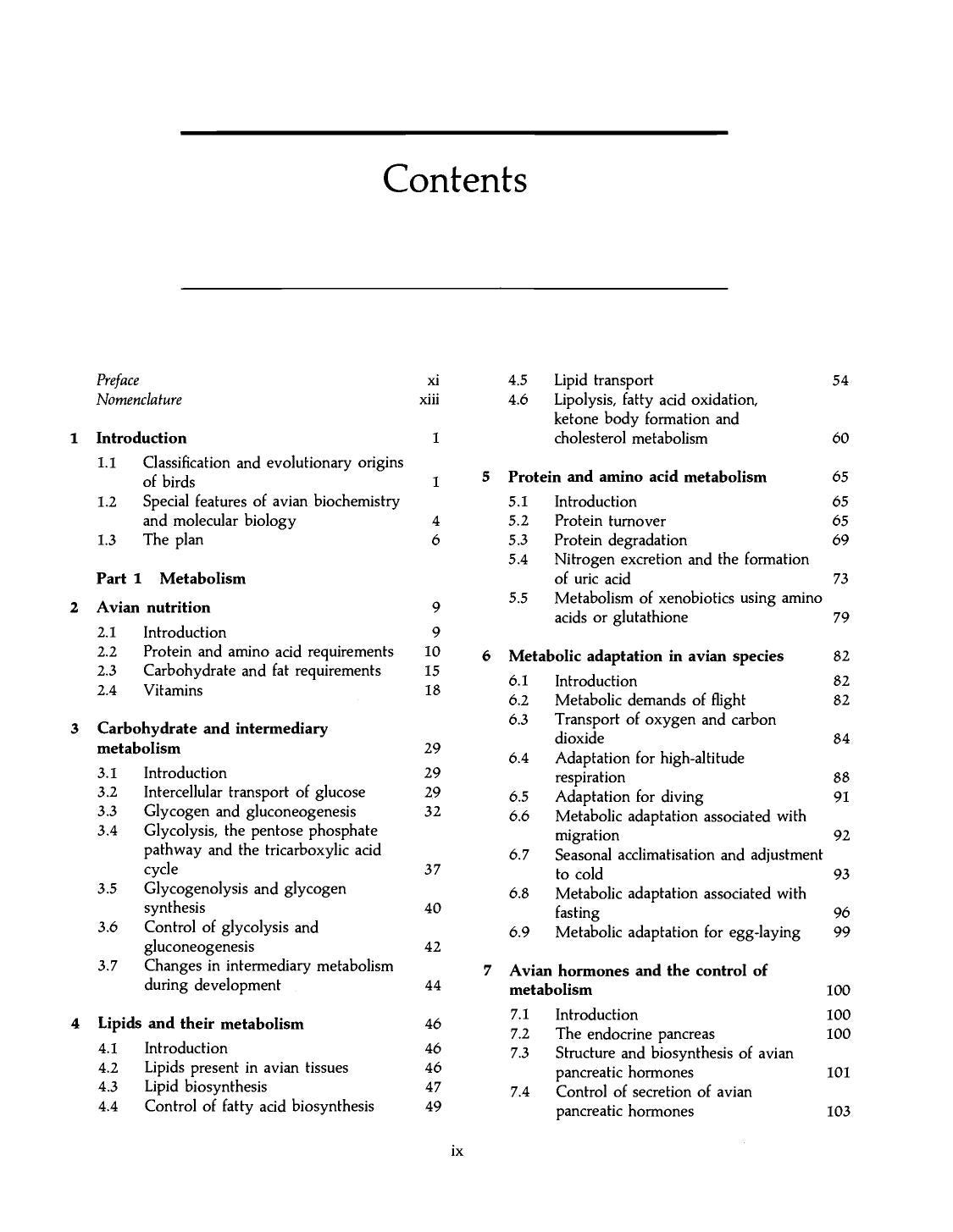 Avian Biochemistry And Molecular Biology