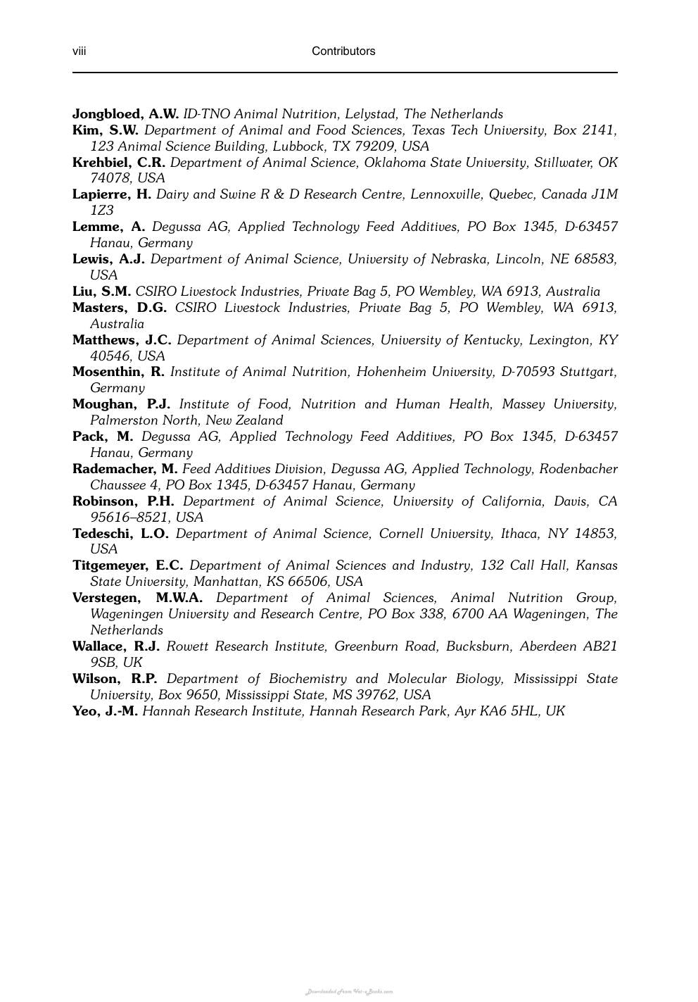 Amino Acids In Animal Nutrition 2Nd Edition