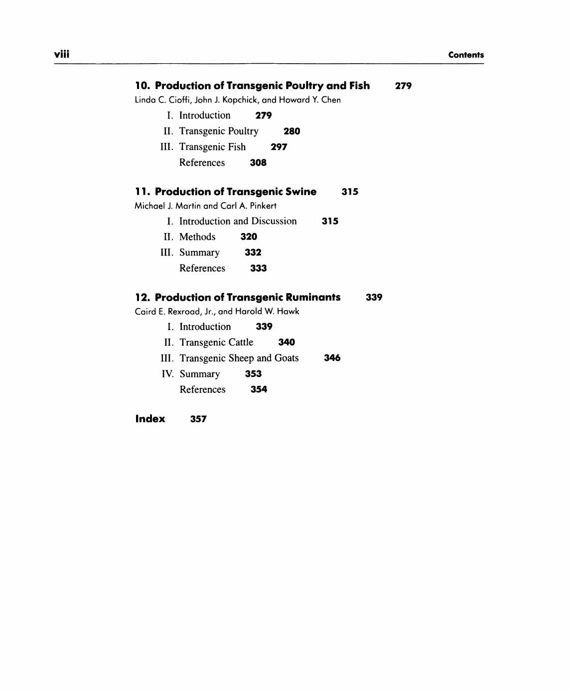 Transgenic Animal Technology a Laboratory Handbook