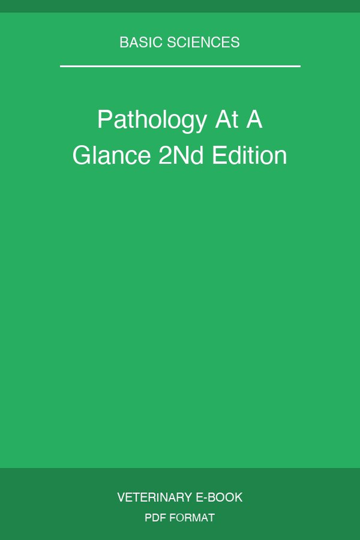 Pathology At A Glance 2Nd Edition