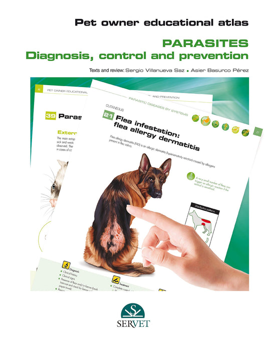Pet Owner Educational Atlas Parasites Diagnosis Control And Prevention — front cover
