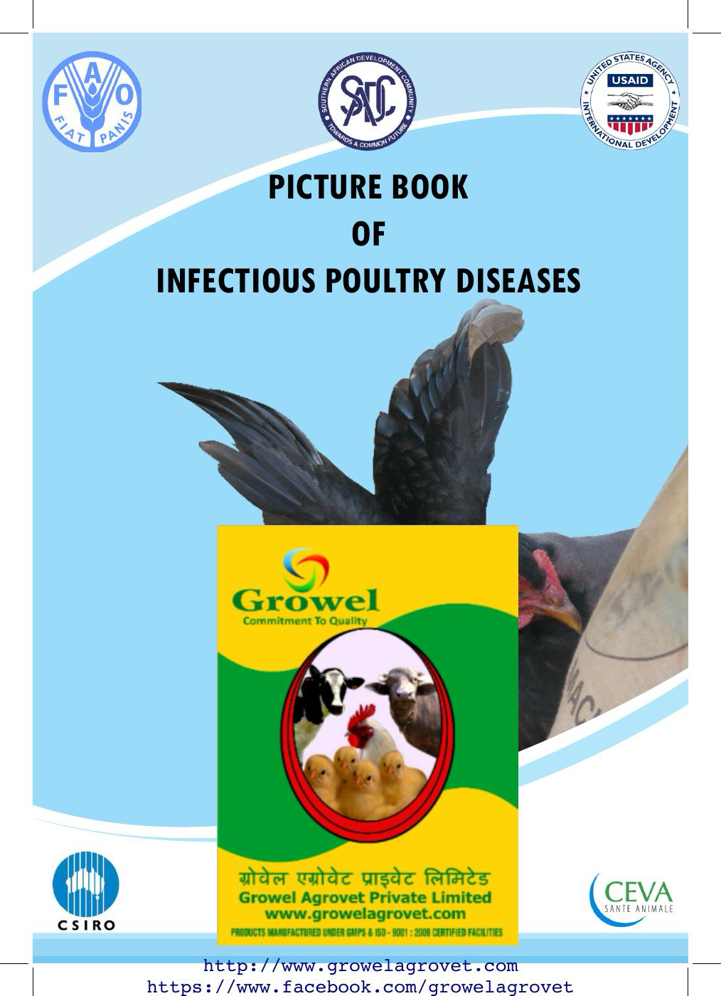 Picture Book of Infectious Poultry Diseases — front cover