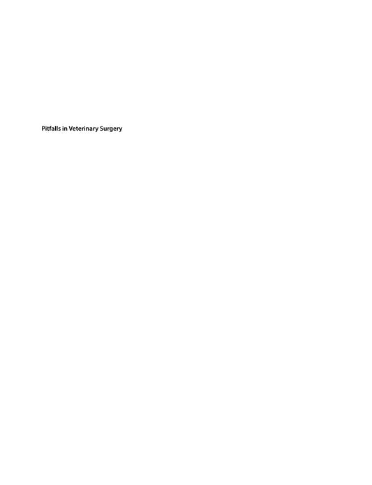 Pitfalls In Veterinary Surgery