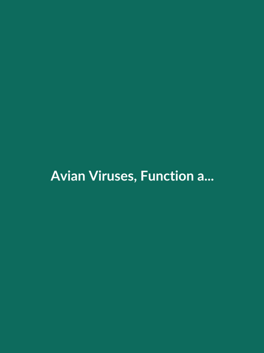 Avian Viruses, Function and Control - Veterinary E-Book Cover