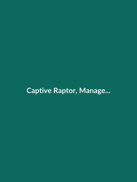 Captive Raptor, Management and Rehabilitation - Veterinary E-Book Cover