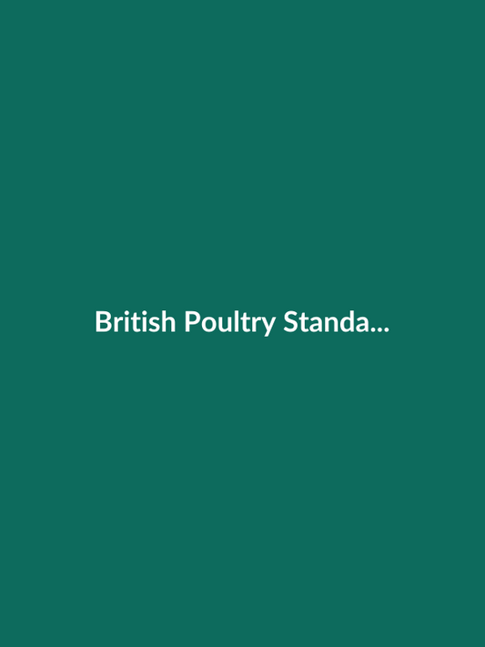 British Poultry Standards, 7th Edition - Veterinary E-Book Cover