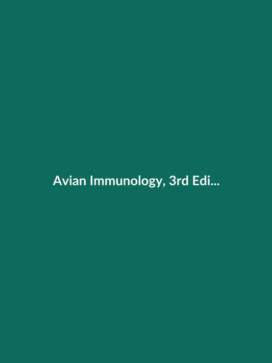 Avian Immunology, 3rd Edition - Veterinary E-Book Cover