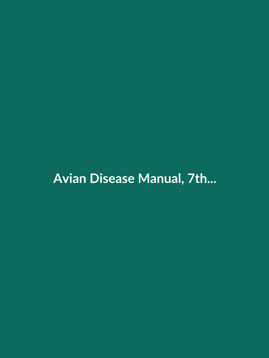 Avian Disease Manual, 7th Edition - Veterinary E-Book Cover