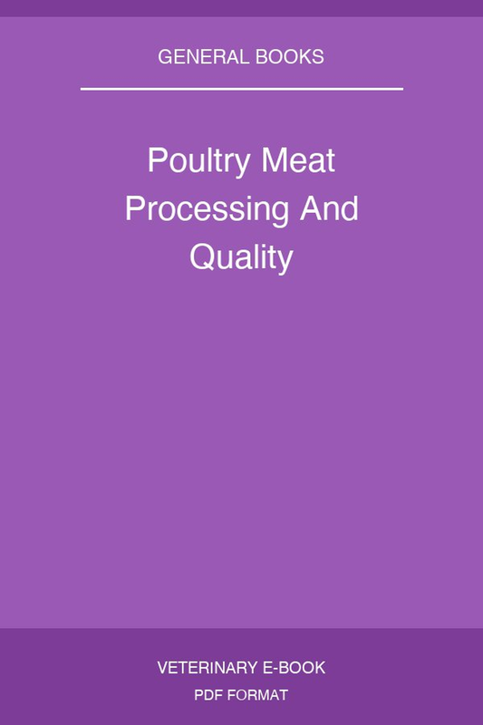 Poultry Meat Processing And Quality
